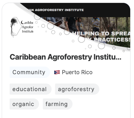 Caribbean Agroforestry